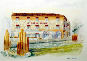 Гостиница Inter-Hotel Le Boeuf Rouge  Сен-Жуньян